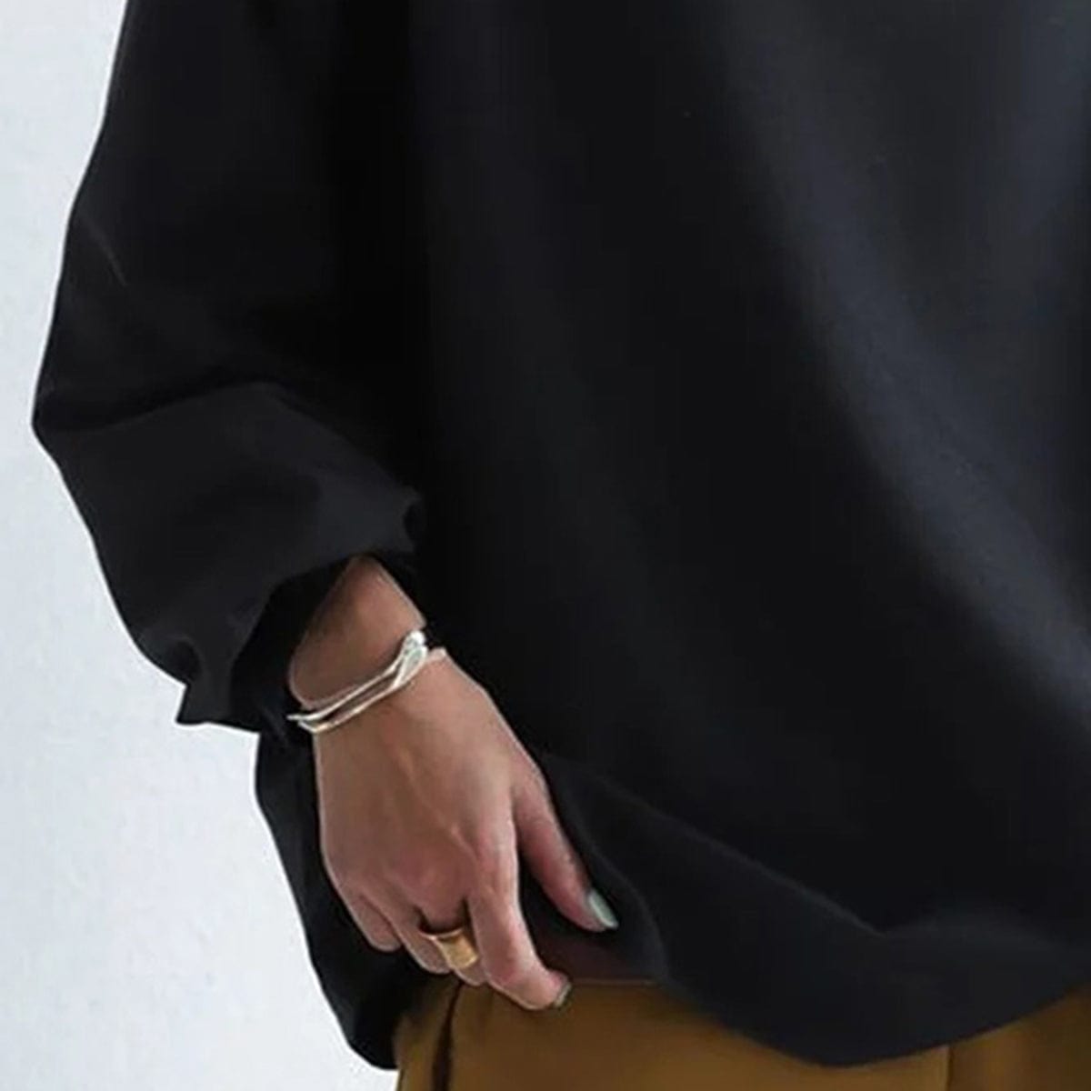 Noémie | Pull Femme Oversize Col Montant Manches Chauve-Souris