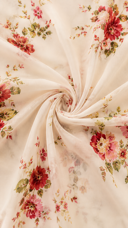 Isabella | Robe Maxi Corset Florale avec Fente Latérale